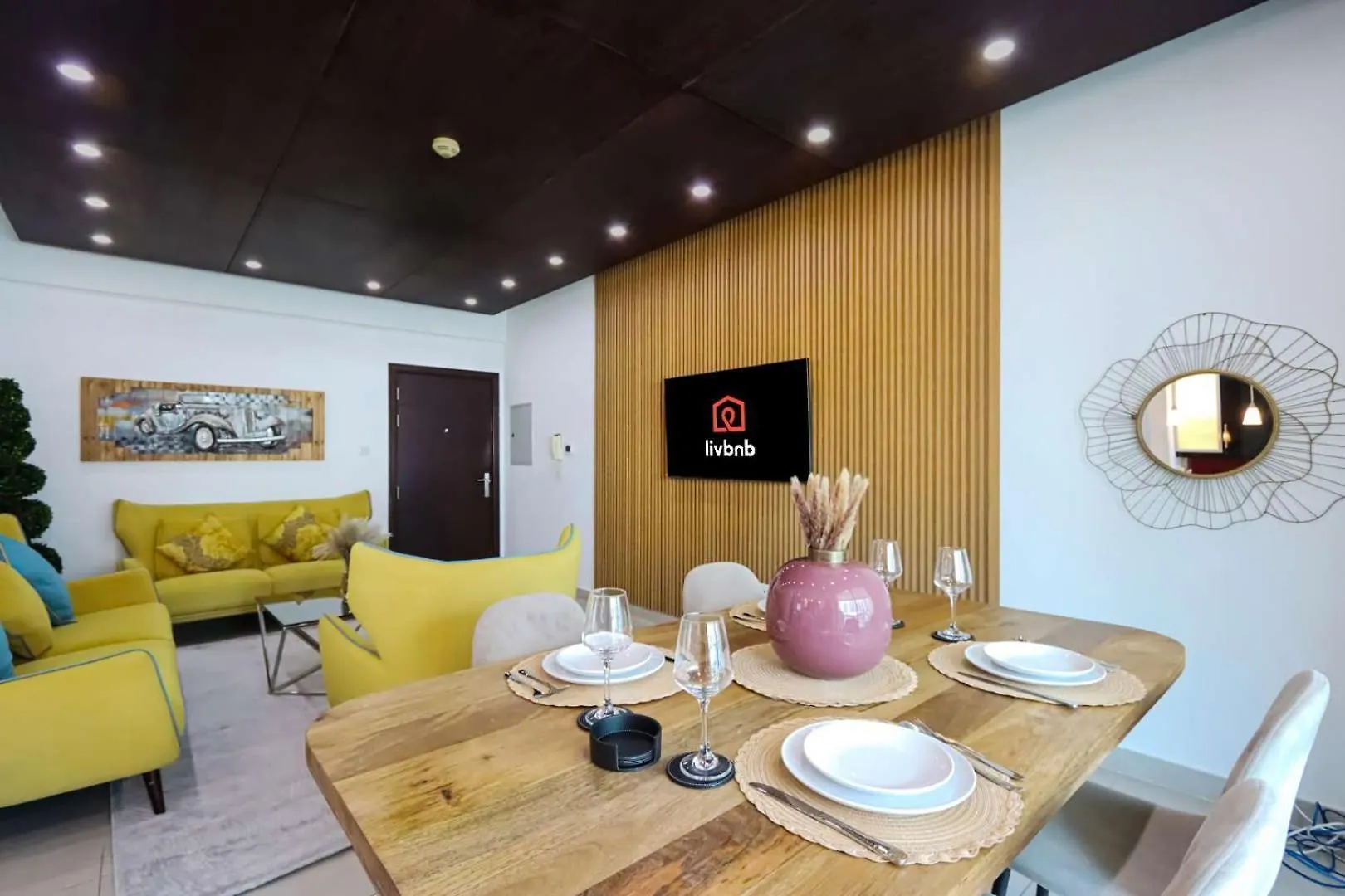 Appartement Livbnb-2Br In Dubai Marina Next To Metro Verenigde Arabische Emiraten