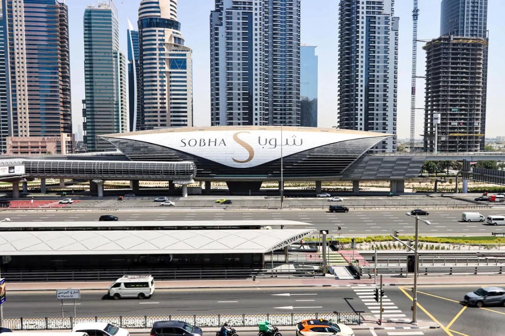 Livbnb-2Br In Dubai Marina Next To Metro Lägenhet