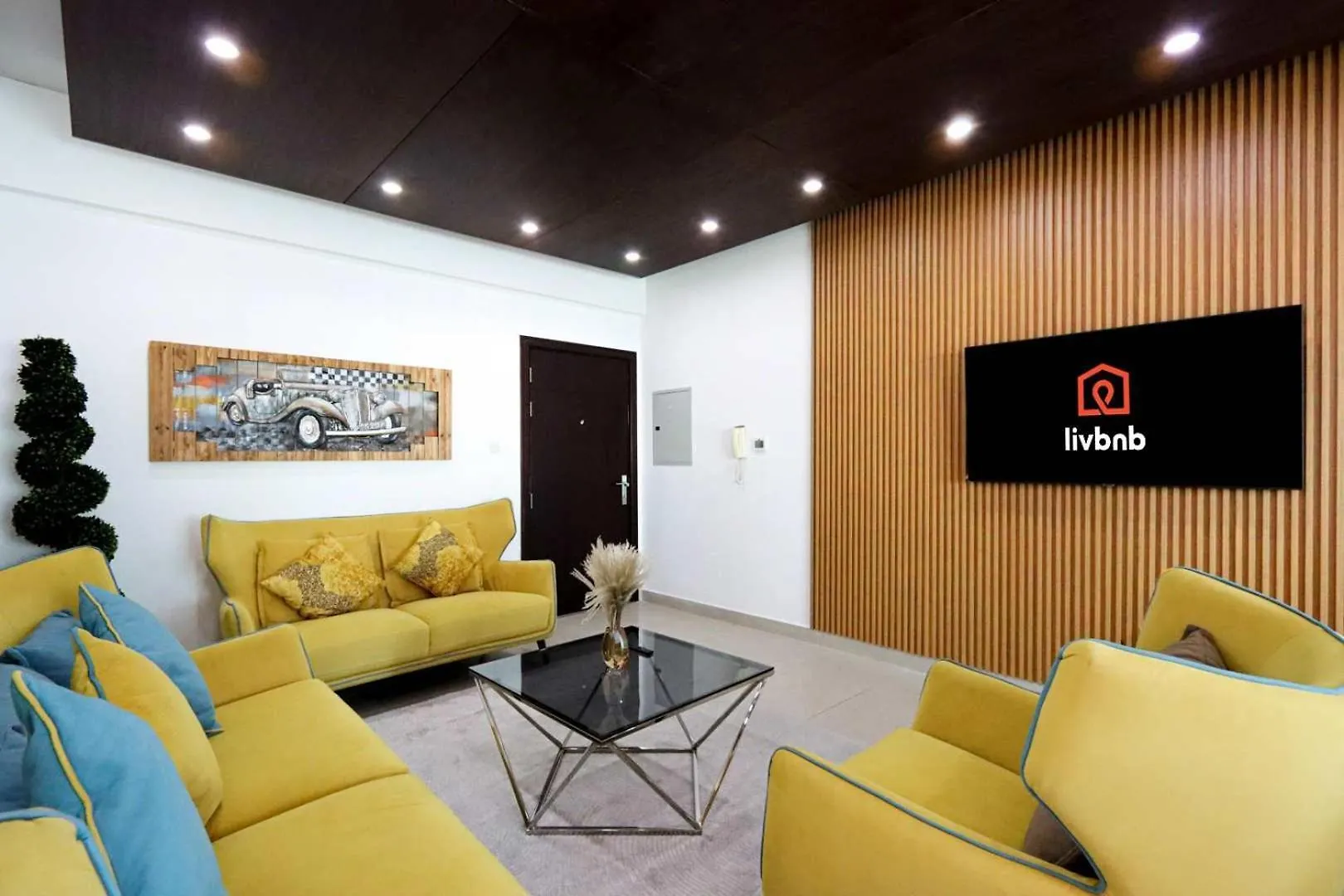 Lägenhet Livbnb-2Br In Dubai Marina Next To Metro Förenade Arabemiraten